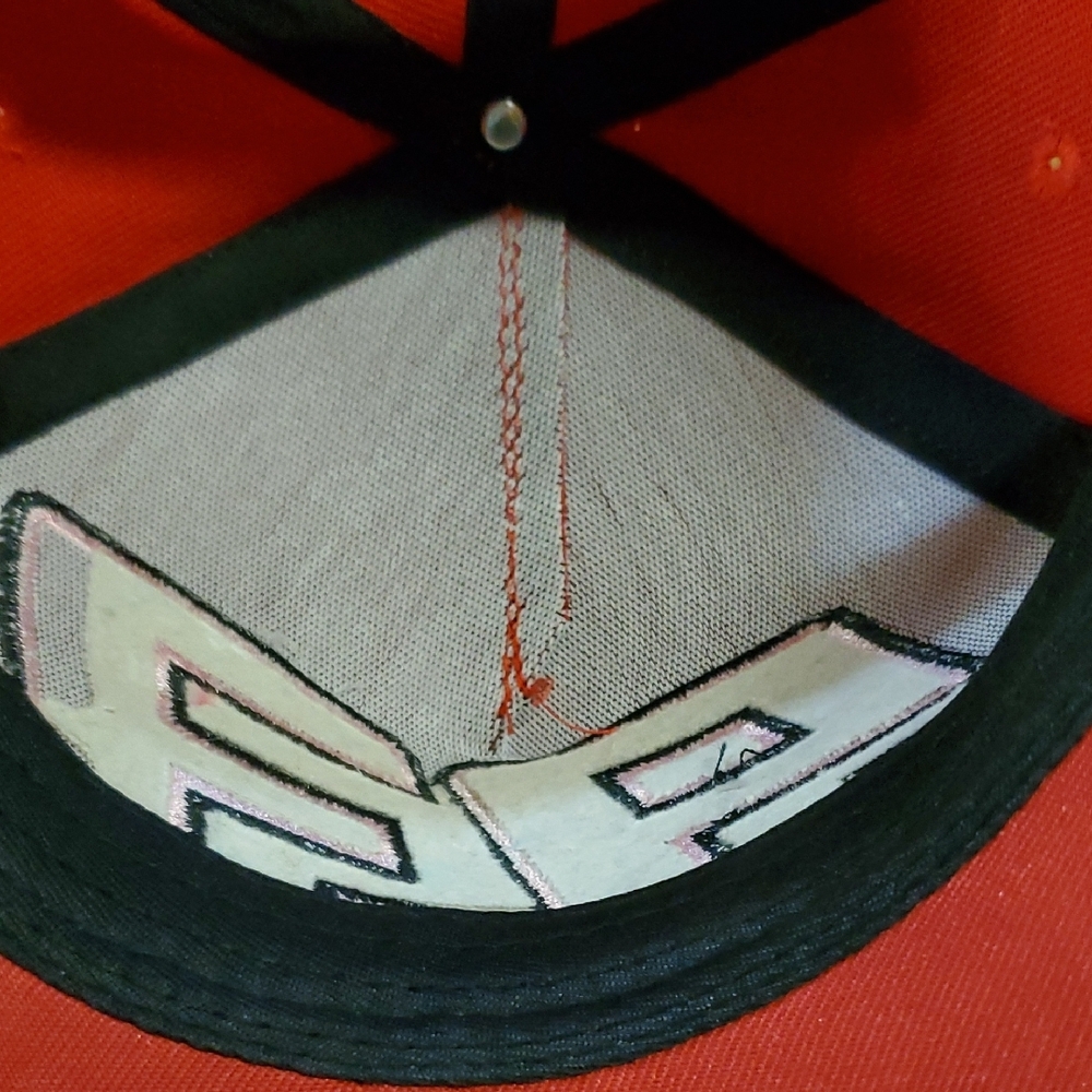 Red Marquez 93 Embroidered Cap - Picture 5 of 6